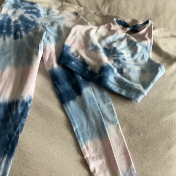 Pants - Electric & Rose 🌹 Tyedye Set